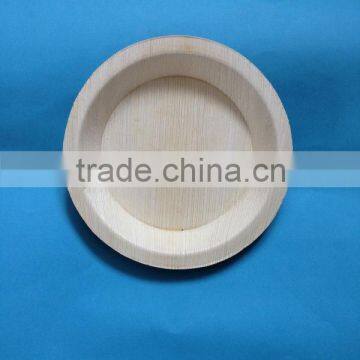 8'' round palm leaf plate supplier