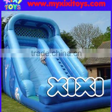 2016 children playground slide inflatable dry slide for kids