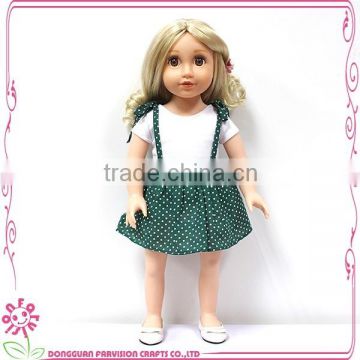 Boutique doll,18 inch vinyl girl doll customized made look like American Girl Doll