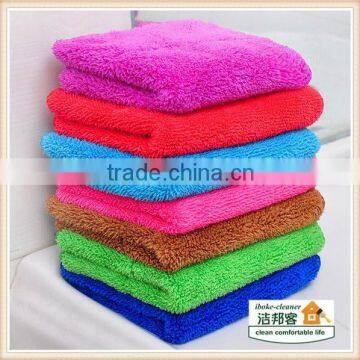 Kitchen dish cup sponge chenille microfiber bamboo dish cloth