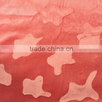 100% Polyester Embossed Super Soft Velboa /soft Velvet/home Textile Velboa Fabric photo-5