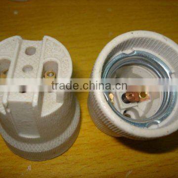 ceramic E27 lamp holder (F519) (Screw shell)