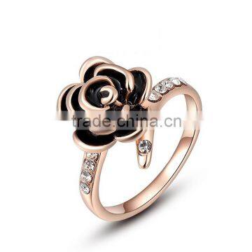 IN Stock Wholesale Gemstone Luxury Handmade Brand Women Metal Ring SKD0321