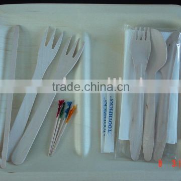 Wooden disposable tray -- YDT16PC