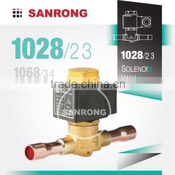 1028/2 1028/3 Direct Acting NC Solenoid Valve for HVAC Air Conditioning, Refrigerant Solenoid Valve with 1/4 3/8 ODF Solder 380V