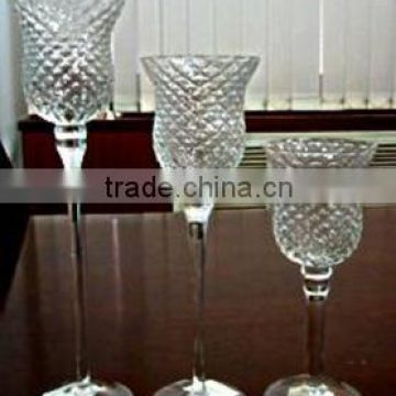 Clear Glass Candleholder Sets