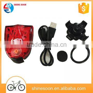 High power bicycle led light usb bike rear light