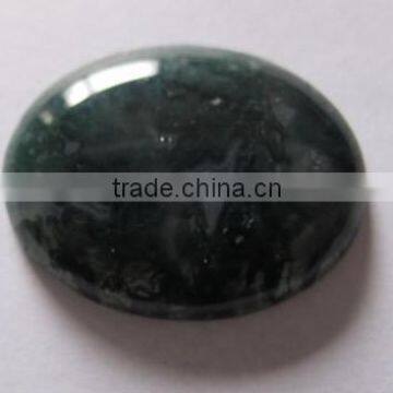 Moss agate 20*30mm oval cabs-loose gemstone and semi precious stone cabochon beads for jewelry components