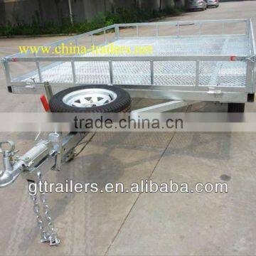 Galvanized twin axle ATV trailer and twin axle trailer sale