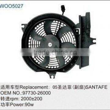 auto radiator cooling fan for HYUNDAI SANTAFE 05- 97730-26000