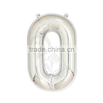 40inch Silver Aluminium Foil Number Balloon for Birthday Party Decoration Balloon photo-2