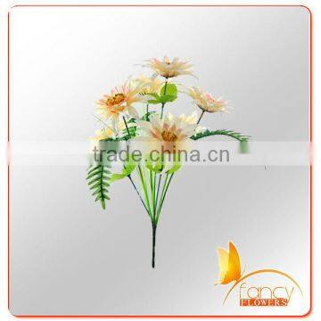 7 heads cheap silk daisy flower