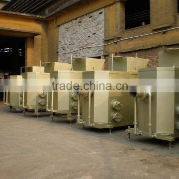 wood burner used for oil gas fired boiler