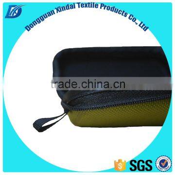 OEM Easy Carrying Waterproof Green EVA Earphone Case / Bag / Box With Mesh Pocket and Handle photo-4