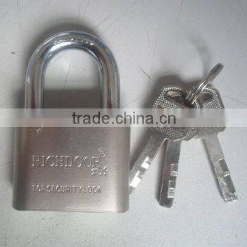 NICKLE PLATED VANE SHACKLE RICHDOOR PADLOCK