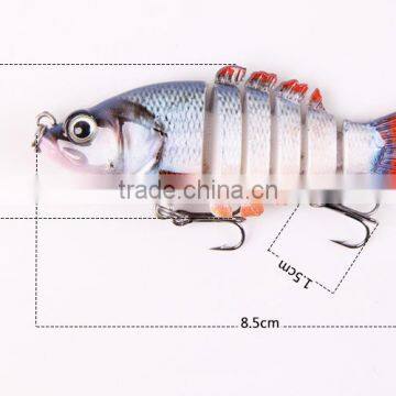 WeiHai ILURE High Quality 6-Jointed Fish Lure Wholesale photo-4