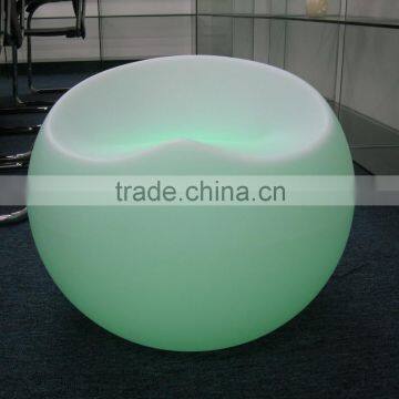 fashionable multicolor glowing led plastic chairs