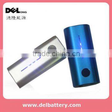 1W super bright LED torch power bank 4400mah 5200mah rechargeable li-ion battery universal USB charger