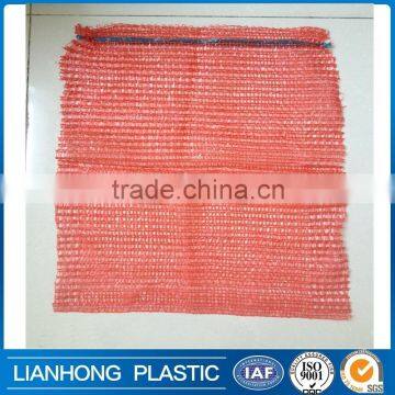 Hdpe Raschel Knit Mesh Net Bags Raw Material , Wholesale Drawstring Bag PE Raschel Mesh Net Bags photo-3