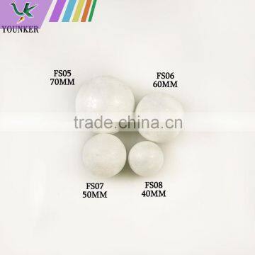 Plain White Colour Polystyrene Egg photo-4