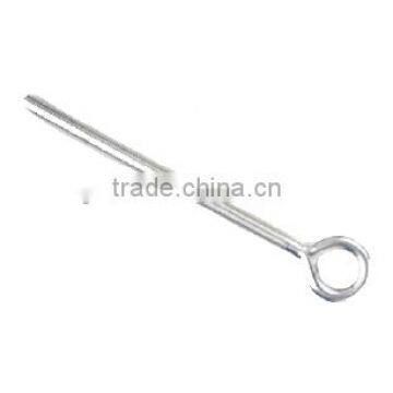 metal white galvanised eye hook