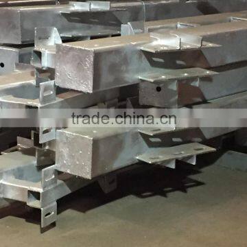 customized galvanized structure steel curtain wall