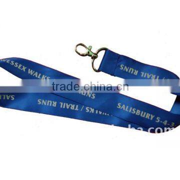 Screen printed lanyards with obvious logo