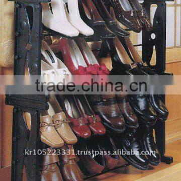 extendable stanless shoe rack