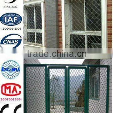 galvanized or PVC coated beautiful grid mesh for window