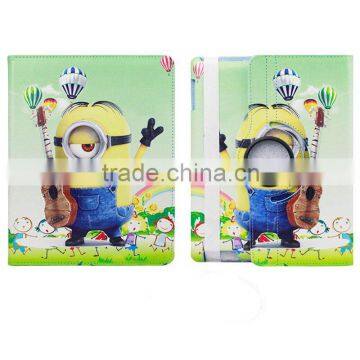For IPad Air 3D Despicable Me 2 Rotation Leather Cover photo-6