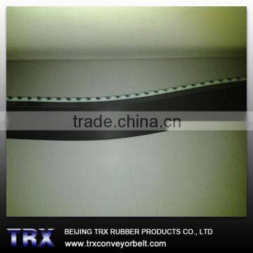 Black Rubber coated timing belt