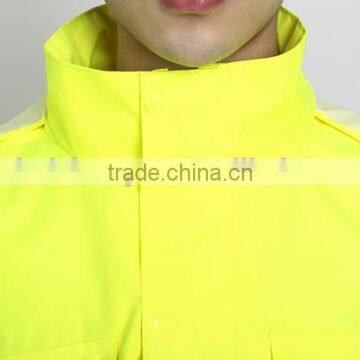 High Quality Waterproof Nylon Uniforms Raincoat Suit