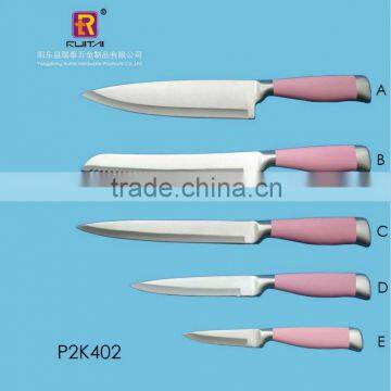 Colored handle promotion knives