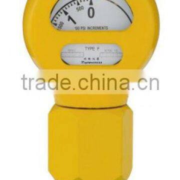 HOT!!! Type F pressure gauge