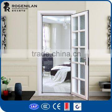 ROGENILAN 45 Series Aluminum Swing Door Double Glazing for Wholesales