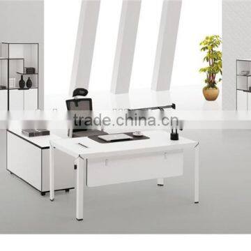 white simple style executive director office table design by factory supply directly FOH-N1618-2