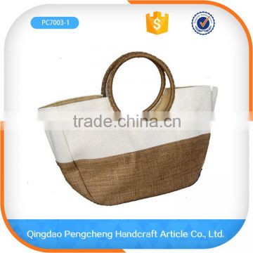 2016 Fashionable Factory Direct Sale polyester becatiful jute bag with handle                        
                                                                                Supplier's Choice