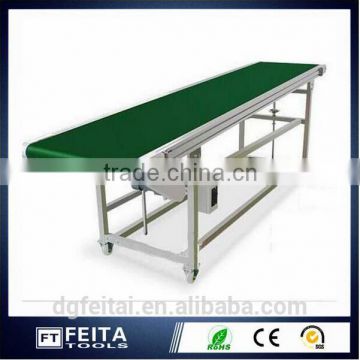 Customized Aluminum Monoclinic Belt Conveyors Platform Factory Production Belt Conveyor