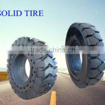 Forklift Solid Tire, Solid Tyre700-12 Pneu 600-9, 815-15 Tire