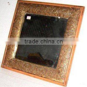 wooden mirror frame