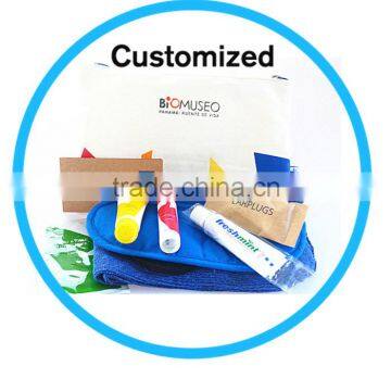 Travel set airline inflight custom Logo all in 1