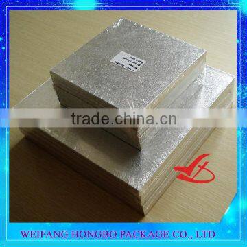 food grade square cake drum wholesale