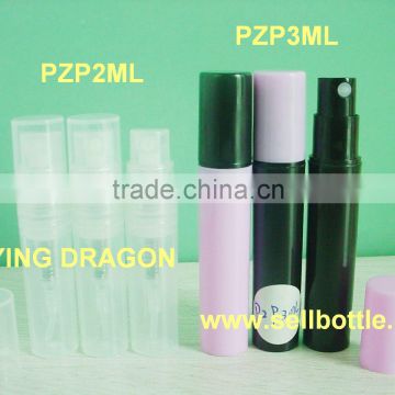 2ml 3ml plastic snap on sprayer vial with cap