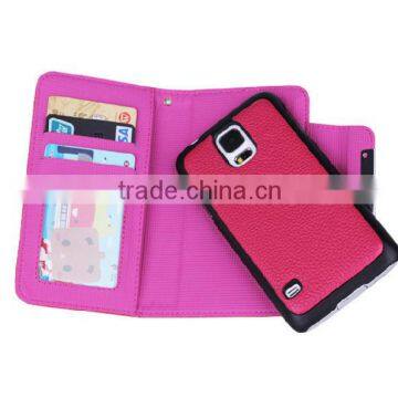 Litchi Pattern Detachable Case for Samsung S5 I9500 photo-6