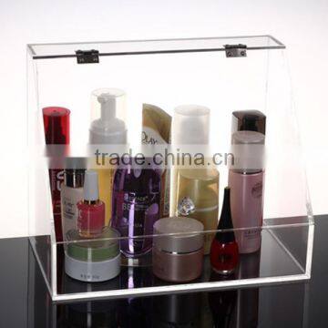 clear acrylic boxes with hinged lids