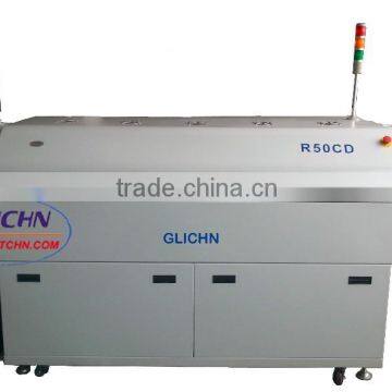 reflow oven/Chain 300mm mesh 350mm R50CD system more stable and reliable.