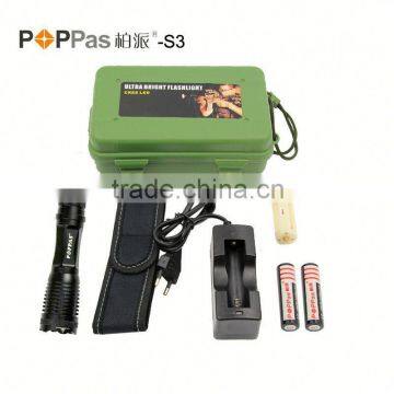 S3 Power Light Rechargeable Zoom Small Rechargeable Torch Light photo-4