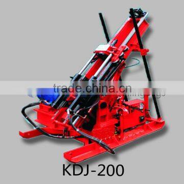 KDJ-200 model Drilling Rig tunnel drill rig