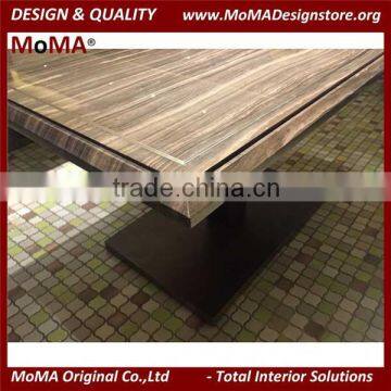 High End Customized Michelin Restaurant Furniture, Luxury Marble Top Dining Table photo-3