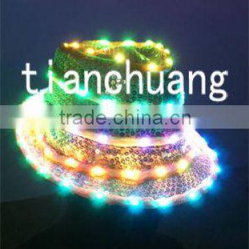 LED Flashing Hat/ Custom LED Light Hat/ Modern Light Up Cap